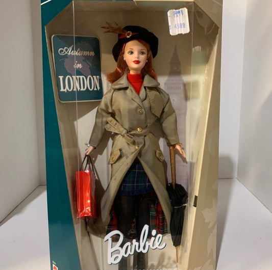 Vintage Autumn in London Barbie, City Seasons