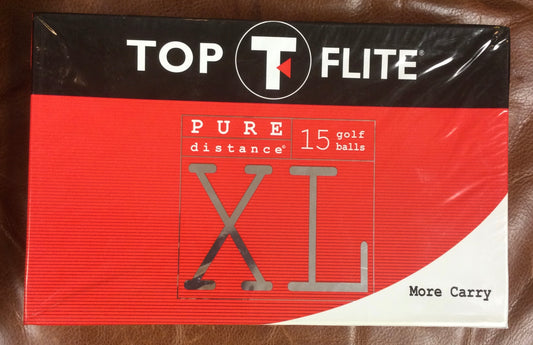 Top Flite Pure Distance Set Of 15 XL Golf Balls