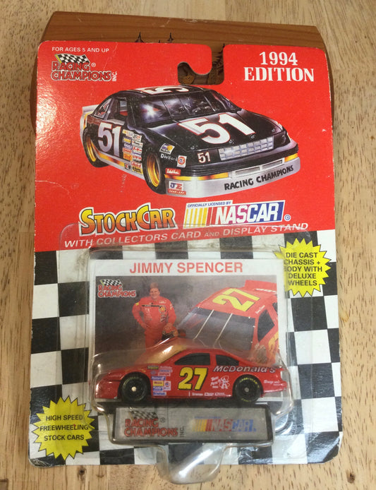 Racing Champions Stock Car Jimmy Spencer By Nascar