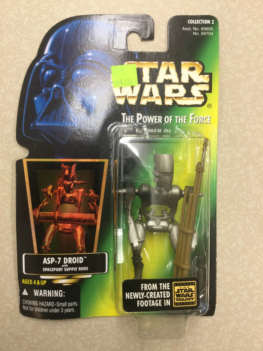 Kenner Star Wars The Power Of The Force “ASP-7 Droid”