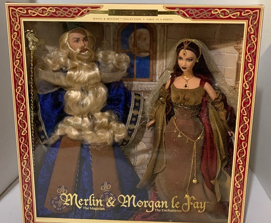 Barbie® and Ken as Magic & Mystery, Merlin & Morgan Barbie Dolls by Mattel