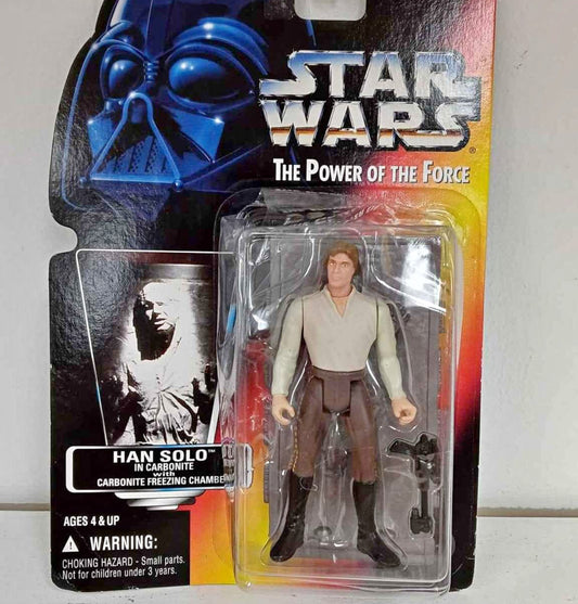Kenner Star Wars The Power Of The Force “Han Solo” in Carbonite
