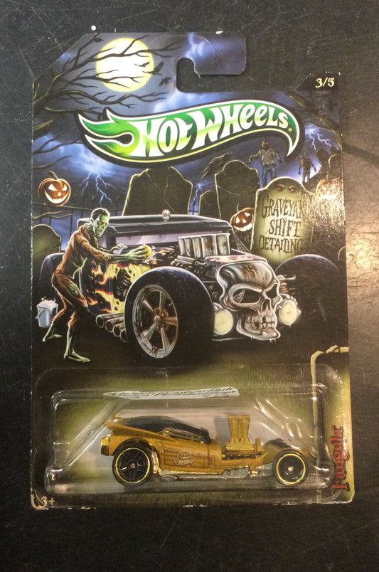 Hot Wheels Graveyard Shift Detailing Ford Gold Fangula