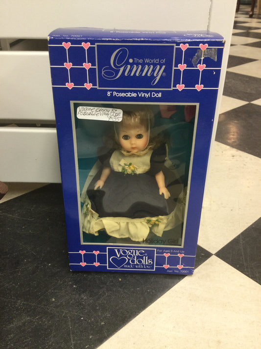 Vogue Dolls 8” Posable Vinyl Doll “Ginny’s World”