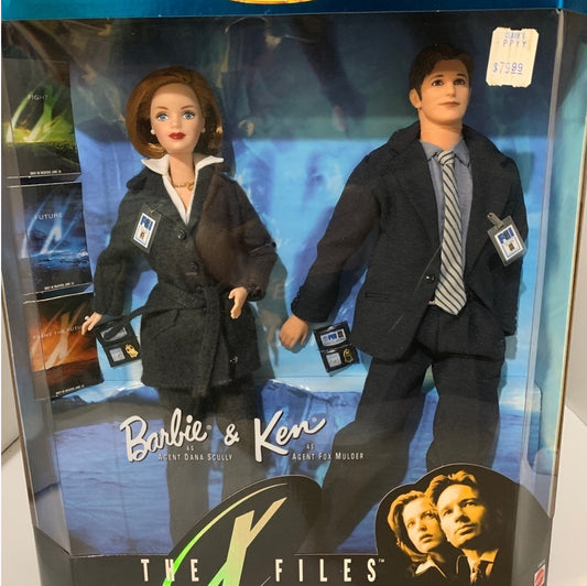 X-Files Scully & Mulder, Barbie® & Ken Doll by Mattel