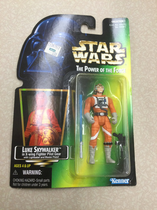 Kenner Star Wars The Power Of The Force “Luke Skywalker” in X-Wing Gear