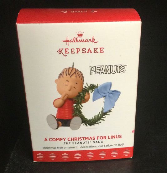 Hallmark Keepsake Peanuts Ornament “A Comfy  Christmas For Linus”