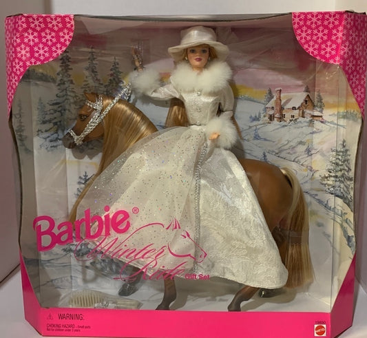 Winter Bride Barbie® Doll by Mattel