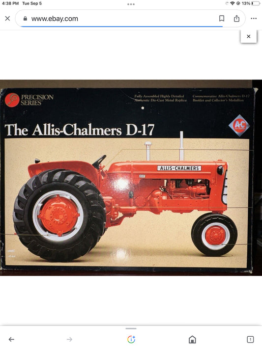Vintage Precision Series  Allis-Chalmer D-17 Tractor