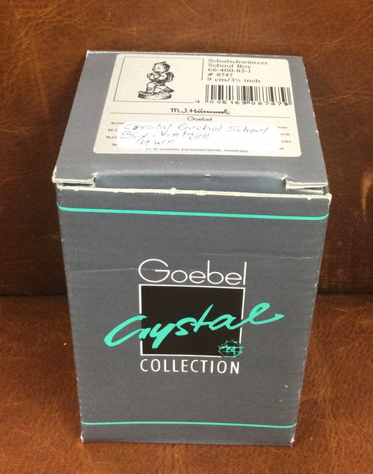 Goebel Crystal Collection Hummel “Schulschwanzer School Boy”