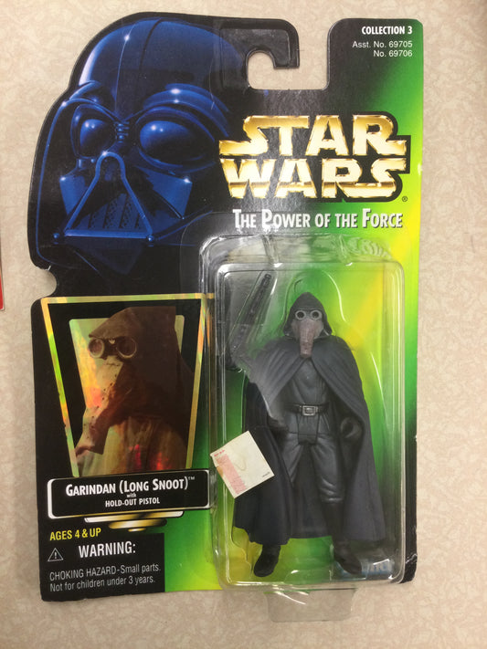 Kenner Star Wars The Power Of The Force “Garindan (Long Snoot)”