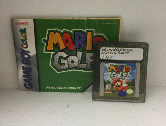 Gameboy Game Mario Golf