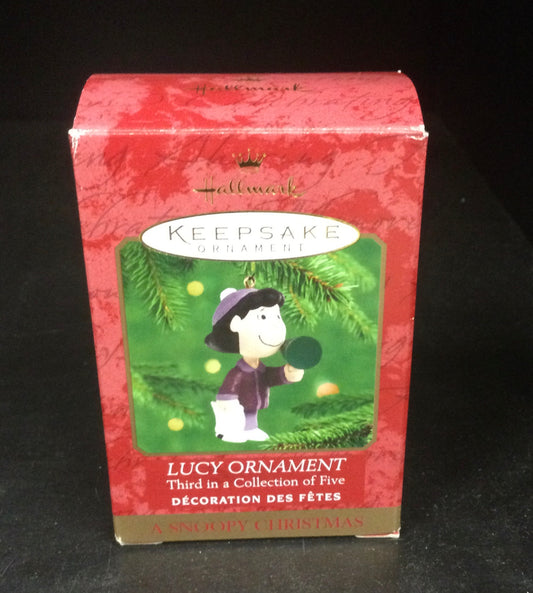 Hallmark Keepsake Peanuts Ornament “Lucy”