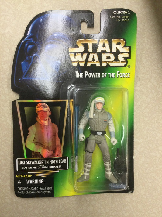 Kenner Star Wars The Power Of The Force “Luke Skywalker” in Hoth Gear