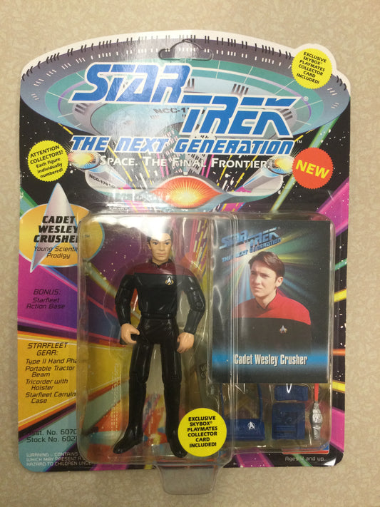 PlayMates Star Trek Next Generation: Space. The Final Frontier “Cadet Wesley Crusher”