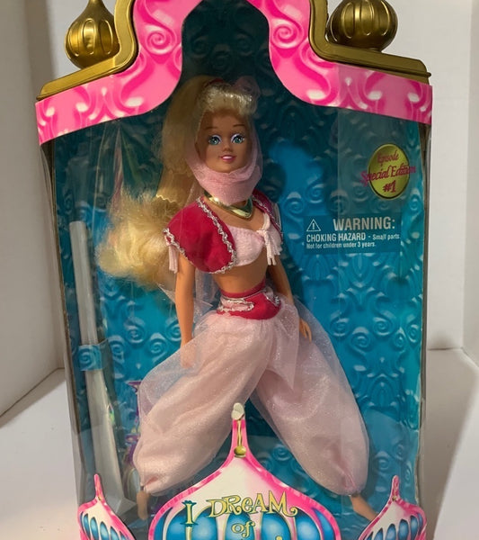𝅺I Dream Of Jeannie Barbie® Collector Pink Label by Mattel